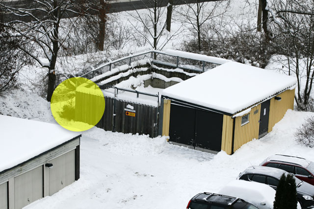 Här dumpar du granen!